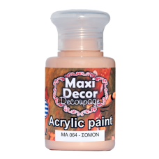 Ακρυλικό Χρώμα 60ml Maxi Decor Σομόν MA064_MA064060